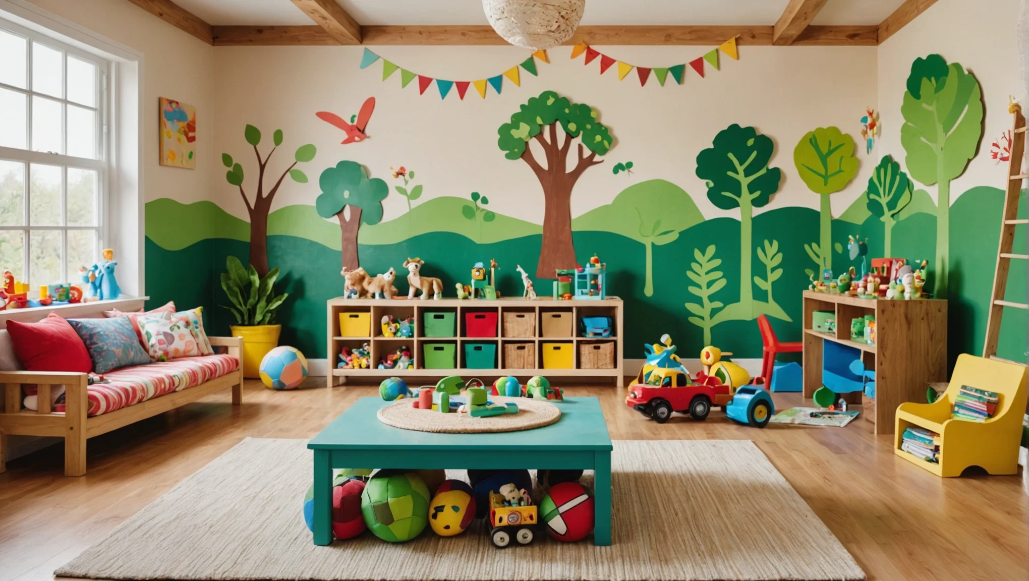 Des idées durables : la décoration écolo qui émerveille les enfants